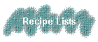 Recipe Lists